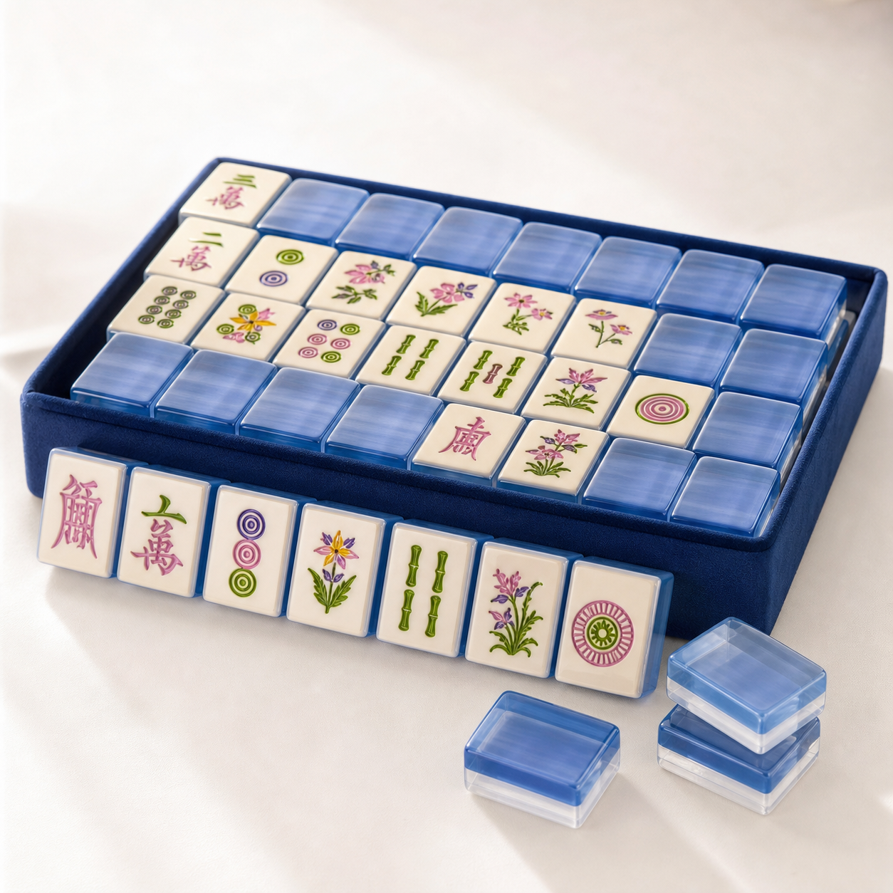 Sapphire Mahjong set